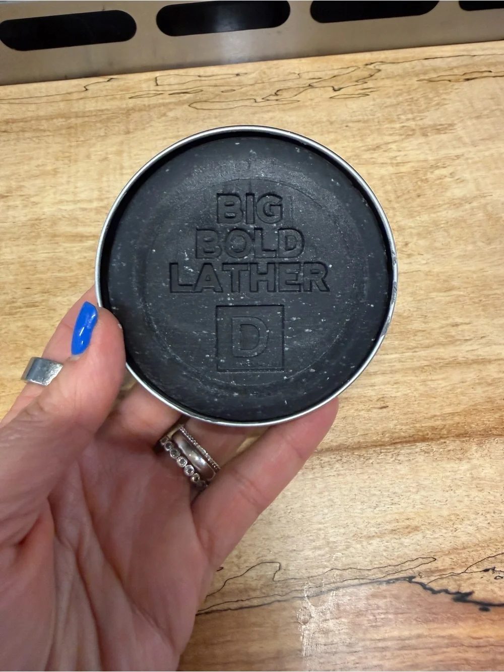 Duke Cannon Barrel Char Shampoo Puck - Black